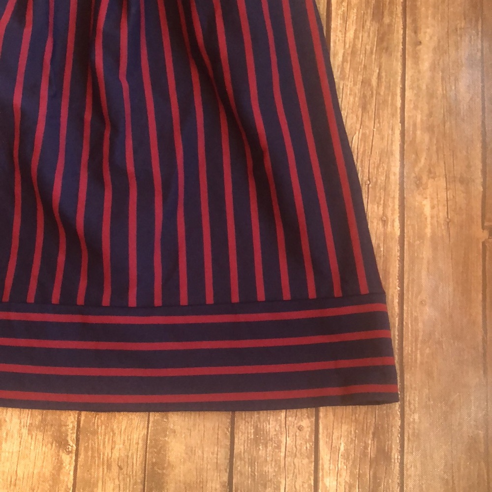 Merona Striped Sleevless Sheath Dress Sz M - Picture 5 of 7